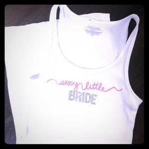 Sexy Little Bride Tank Top M Victoria’s Secret
